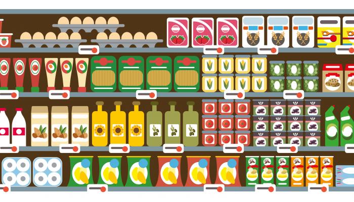 supermarkten