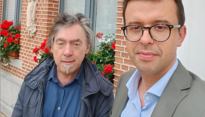 Michel Vandenbosch en Anthony Godfroid, advocaat van Gaia